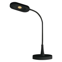 LED stolná lampa HT6105, čierna