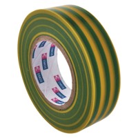 Izolačná páska PVC 19mm / 20m zelenožltá