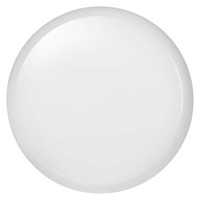 LED prisadené svietidlo Dori, kruh. biele 24W neutr.b., IP54