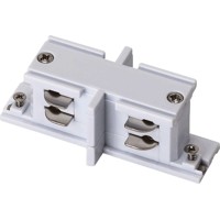 TRACK SHORT CONNECTOR 4W WHITE
