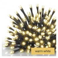 Standard LED spojovacia vianočná reťaz – cencúle, 2,5 m, vonkajšia, teplá biel...