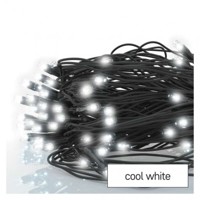 Standard LED spojovacia vianočná reťaz – sieť, 1,5x2 m, vonkajšia, studená bie...