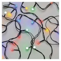LED vianočná cherry reťaz – guličky, 20 m, vonkajšia aj vnútorná, multicolor, ...