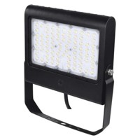 LED reflektor AGENO čierny, 100W neutrálna biela