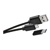 USB adaptér do auta 2,1A + micro USB kabel + USB-C redukcia