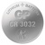 Lítiová gombíková batéria GP CR3032