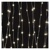 LED vianočná nano reťaz – záclona, 2,9x1,5 m, vonkajšia aj vnútorná, teplá biela, programy