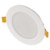 LED vstavané svietidlo RUBIC, okrúhly, biely, 9W, neutrálna biela