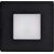 DECENTLY IP44 Black 1.7W NW 100/160lm - Múrové vstavané LED svietidlo