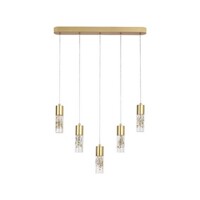 RABALUX Luster LED Floresta 6559 zlatá