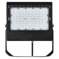 LED reflektor AGENO čierny, 150W neutrálna biela