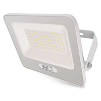 LED reflektor GLARO 50W, biely, IP65, 5000 lm, neutrálna biela