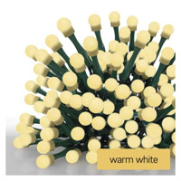 LED vianočná cherry reťaz – guličky, 8 m, vonk. aj vnútor., teplá biela, programy, časovač