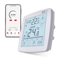 Podlahový programovateľný drôtový WiFi GoSmart termostat P56S01F