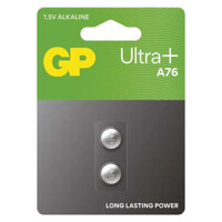 Alkalická gombíková batéria GP Ultra Plus LR44 (A76F)