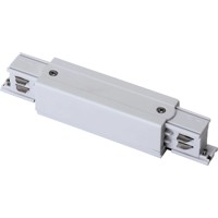 TRACK LONG CONNECTOR 4W WHITE
