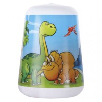 LED detská lampa so svietidlom Dino, 3× AAA