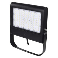 LED reflektor AGENO čierny, 150W neutrálna biela