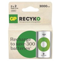 Nabíjacia batéria GP ReCyko 3000 (D) 2 ks