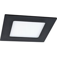 LED30 VEGA-S Black 6W WW 370/610lm - Svietidlo LED vstavané typu downlight