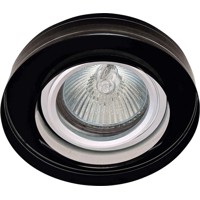 BLACK HIGH PEARL-R - Rámček podhľadového svietidla – sklenený, okrúhly