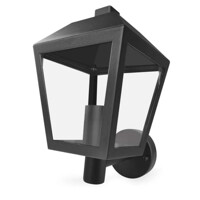 LED záhradné nástenné svietidlo, 19,8 x 15 x 27,8 cm, 1 x E27, 15 W