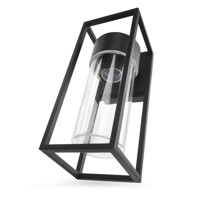 LED záhradné nástenné svietidlo, 12,8 x 11 x 27 cm, 1 x E27, 15 W