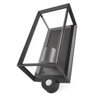 Záhradné nástenné svietidlo MALVA, senzor súmraku, 13 x 12 x 28 cm, 1 x E27, 1...