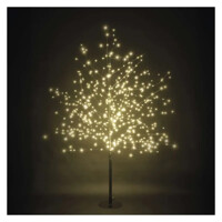 LED vianočný stromček, 120 cm, vonkajšia aj vnútorná, teplá biela, časovač...