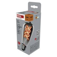 LED žiarovka DECO SMOKED ST64 / E27 / 4,5 W (19 W) / 180 lm / flame