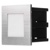 LED orientačné vstavané svietidlo 80×80, 1,5W teplá b.,IP65
