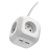 Rozbočovacia kocka s predl. prívodom – 4 zás. + 2× USB, 1,9m