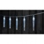 LED vianočná girlanda – 10x cencúľ, 1,35 m, 2x AA, vnútorná, studená biela, časovač