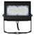 LED reflektor AGENO čierny, 30W neutrálna biela