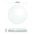 LED prisad. svietidlo Tori s pohyb. senz.,kr. 24W n.b., IP54