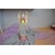 LED dekorácia Sklenený anjel červený ANS-1009