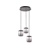RABALUX Luster LED Delice 5027 čierna