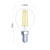 LED žiarovka Filament Mini Globe / E14 / 6 W (60 W) / 810 lm / teplá biela