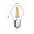 LED žiarovka Filament Mini Globe / E27 / 6 W (60 W) / 810 lm / neutrálna biela