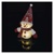 LED vianočný snehuliak svietiaci, 25 cm, 3x AAA, vnútorná, teplá biela