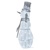 LED vianočný snehuliak ratanový, 82 cm, vnútorný, studená biela, časovač