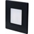 DECENTLY IP54 Black 1,7W CCT 100/160lm - Múrové vstavané LED svietidlo