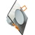 LED BONO-S Matt chrome 8W WW 560lm - Svietidlo LED vstavané typu downlight
