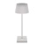 LED stolná lampa KATIE, dobíjacia, biela