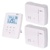 Pokojový programovatelný bezdrátový OpenTherm termostat P5611OT.2R se 2 přijímači