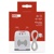 Predlžovací kábel - kocka 2 m / 2 zásuvky / biely / 2×USB-A + 1×USB-C+Qi / 1,5 mm2