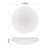 LED stropné svietidlo TIVI, B CLASS, okrúhle biele 8,6W, IP44, Teplá biela