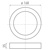 LED FENIX-R White 12W CCT 1100/1600lm - Prisadené LED svietidlo typu downlight