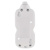 Predlžovací kábel 1,4 m / 2 zásuvka / biely / PVC / 1 mm2