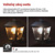 LED záhradné nástenné svietidlo, 19,8 x 15 x 27,8 cm, 1 x E27, 15 W